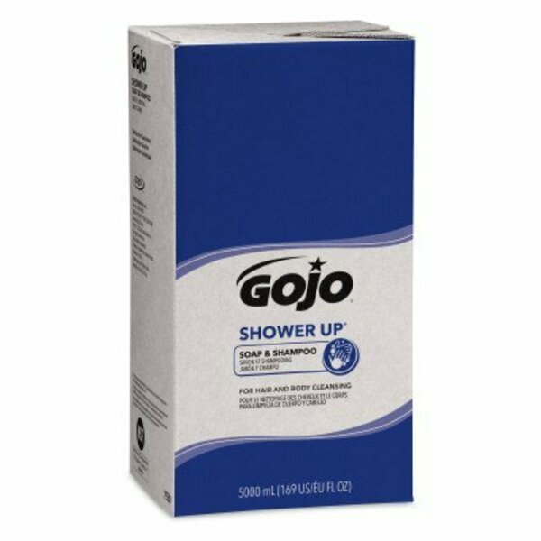 Gojo 7530-02 Gojo Shower Up Soap & Shampoo 5000 ml refills Rose, 2PK 2056348